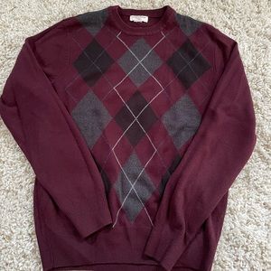dockers argyle sweater